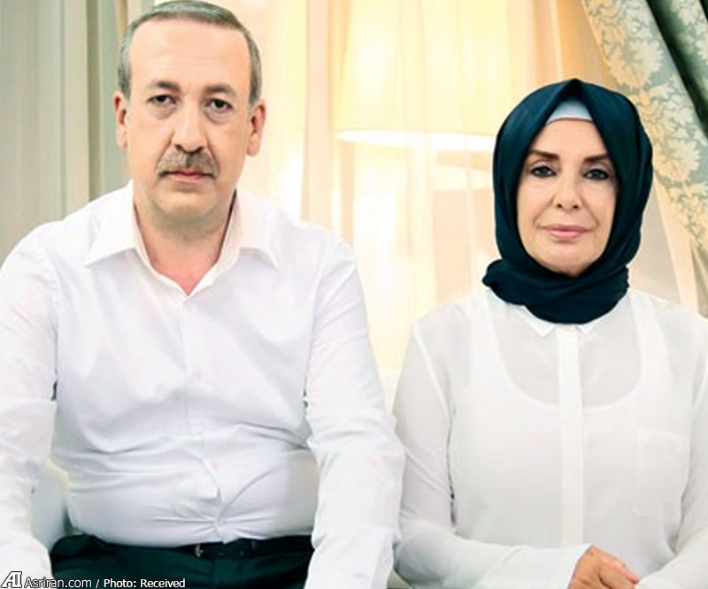 گریم نقش های اردوغان و همسرش در سینمای ترکیه/عکس