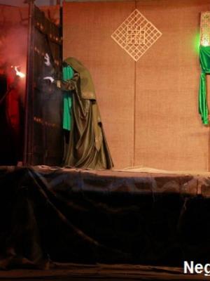 نمایش مذهبی "حور در آتش" برگزار شد