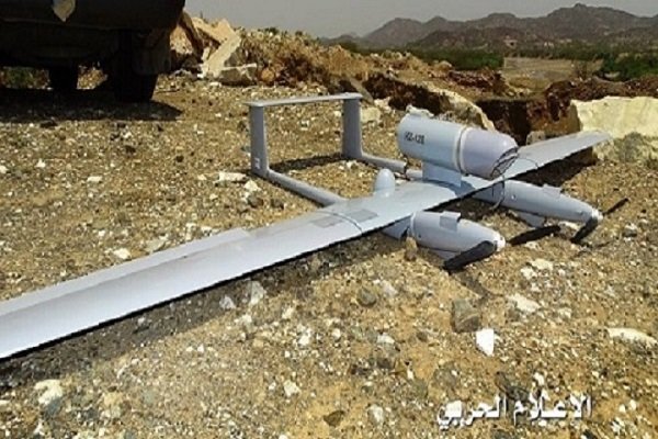 انهدام پهپاد جاسوسی عربستان سعودی در غرب یمن