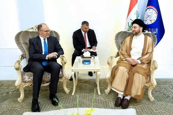 دیدار «سید عمار حکیم» با سفیر آمریکا در عراق