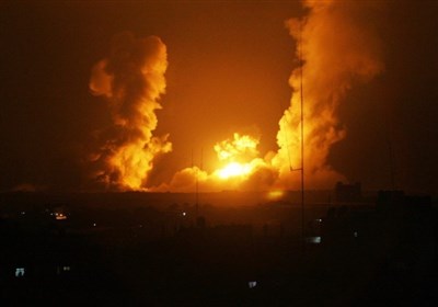 حمله موشکی رژیم‌صهیونیستی به شرق غزه