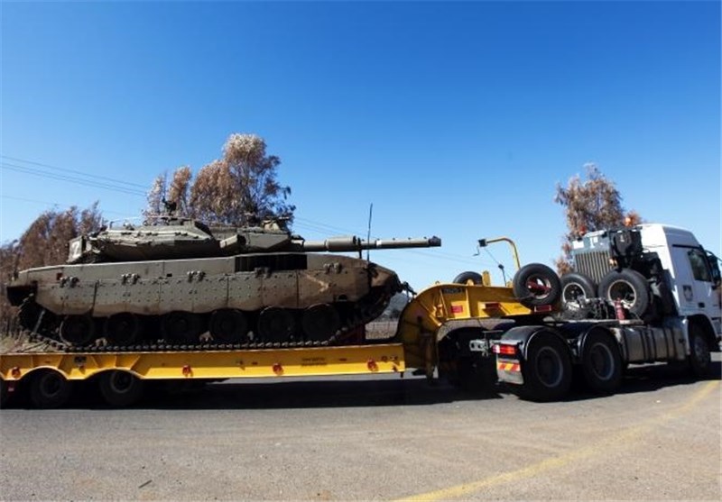 نخست‌وزیر و وزیر جنگ رژیم صهیونیستی به ملک عبدالله یک فروند تانک اهدا کردند