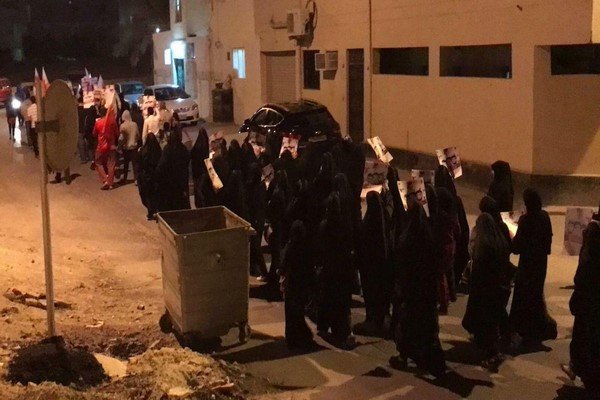تظاهرات گسترده مردم بحرین علیه رژیم آل خلیفه