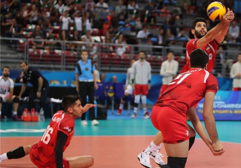 سقوط تیم والیبال ایران به رتبه سوم گروه G