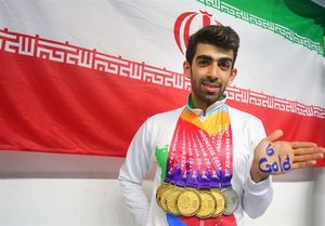 کاروان ورزشی ایران سوم شد