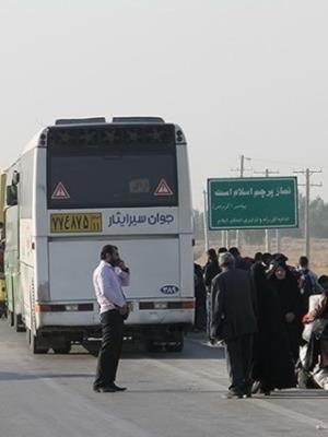 ظهر امروز 50 دستگاه اتوبوس به مرز مهران اعزام می‌شود