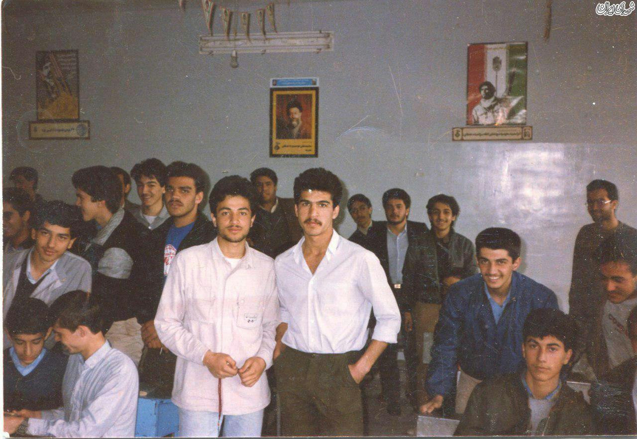 "حسن جوهرچی" در دوران دبیرستان +عکس