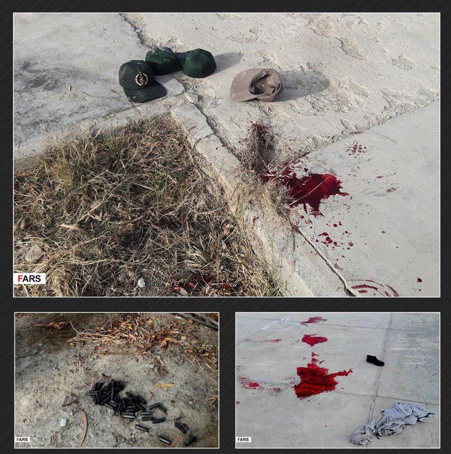 اولین تصاویر از حادثه تروریستی نیکشهر