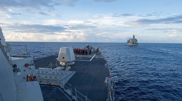 آمریکا دو کشتی به تنگه تایوان فرستاد